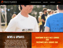 Tablet Screenshot of pirateplunderrace.com